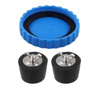 Kit esencial de cierre de piscina de invierno con 2 salidas y 1 cubierta para proteger tu piscina de los elementos invernales