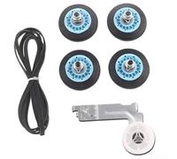 Kit esencial de reparación de secadora para DC93 00634A compatible con varios modelos, corrige problemas de ruido y caída