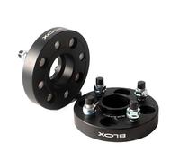 Kit espaciador de ruedas Adaptador espaciador rueda 60,1mm con orificio central 2 piezas, traje 4 lengüetas para coche Universal M12x1.5 12x1.25(2PCS 40MM 12x1.25)