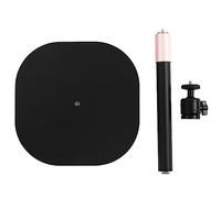 Kit estabilizador de cámara Giratorio, Soporte telescópico de Piso con Tornillo de 1/4 de Pulgada para cámaras, teléfonos y proyectores, Soporte de Acero aleado Ajustable en 360° (Estabilizador