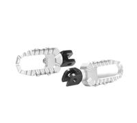 Kit Estriberas Delanteras Regulables Touring para Moto | For DesertX 937, Multistrada 1200, 1260 S Enduro, estructura ajustable, conducción cómoda de larga distancia(Silvery)