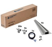 Kit Estructura para Paneles Fotovoltaicos en Chapa Ondulada (1 Módulo)