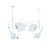 Kit Ethernet para Cámara IP PTZ de 5MP y 8MP con Transmisión Inalámbrica WIFI de Larga Distancia de 1,2 , 1 A 1, Receptor AP, Cable