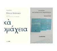 Kit Ética a Nicômaco + Metafísica de Aristóteles - Coleção 3 volumes