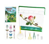 Kit Explorador para niños | con de Malla y Set de Ciencias Divertido - Kit de Atrapamoscas Infantil - para Chicos y Chicas de Exterior, Jardín, Campamento, Caza, Senderismo, Escuela, Aula y Mucho Más