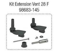 Kit Extensión Claraboya Fiamma Vent 28 F Alargador hasta 85 mm Camper 98683-145