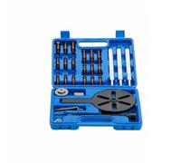 Kit Extractor Universal Rodamientos con Cuerpo y Varillas Soporte para Mantenimiento Motores y Equipos Mecanicos en Garaje Profesional, Acero Rojo Garra W