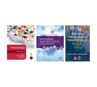 Kit Farmacologia Ilustrada 8ed + Robbins & Cotran + Manual de Farmacologia