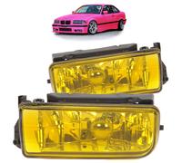 Kit Faros Antiniebla Amarillo Cristal Ahumado Apto para BMW E36 91-99