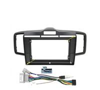 Kit Fascia Montaje instalación Radio para FIT MPV Freed 2008-2016 10 Pulgadas Coche DVD MP3 MP5 Vídeo Audio Estéreo Panel Marco Cables Harnes Conjunto de Panel de Radio(Freed A with Cable)