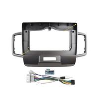 Kit Fascia Montaje instalación Radio para FIT MPV Freed 2008-2016 10 Pulgadas Coche DVD MP3 MP5 Vídeo Audio Estéreo Panel Marco Cables Harnes Conjunto de Panel de Radio(Freed B with Cable)