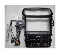 Kit Fascia Montaje instalación Radio para Ford para Explorer 2011-2019 GPS Coche Navegador Estéreo Radio Fascias Panel Marco 2 DIN 10 Pulgadas En Pantalla Tablero(Keep Original Car CD)