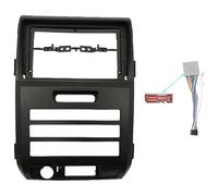 Kit Fascia Montaje instalación Radio para Ford para F150 para Raptor 08-14 9 Pulgadas LHD Android GPS MP5 Reproductor 2 DIN Unidad Principal Panel Marco Conjunto de Panel de Radio(Low End-Cable)