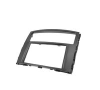 Kit Fascia Montaje instalación Radio para Mitsubishi para Pajero Sport para Triton L200 2 DIN Marco Radio Panel Montaje Tablero Bisel Kit De Ajuste Conjunto de Panel de Radio(White)