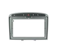 Kit Fascia Montaje instalación Radio para Peugeot 308 408 08-16 Coche Sin Solo Marco Adaptador Conexión Audio Tablero Embellecedor Facia Panel 9 Pulgadas(Only Frames)