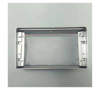 Kit Fascia Montaje instalación Radio para Toyota para AVENSIS 2002-2008 7/9 Pulgadas Marco Radio Coche Panel Biselado 2 DIN Kit Cable Marco Instalación Conjunto de Panel de Radio(Frame AN Cord,Negro)