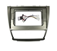 Kit Fascia Montaje instalación Radio para Toyota para Camry 40 2006-2011 10,1 Pulgadas Marco Tablero Estéreo Coche Adaptador Cable Alimentación Jbl Conjunto de Panel de Radio(Frame-AT jbl canbus)