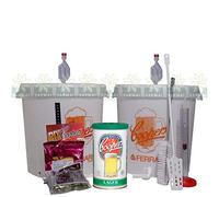 Kit fermentación Coopers para cerveza artesanal con 2 recipientes + Malto 23 lt