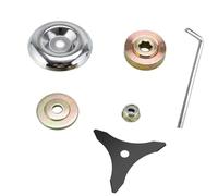 Kit Fijación para Cortacéspedes, Fijación de Tuercas de Cuchilla, Accesorios para Desbrozadoras de Metal,Tuercas de Fijación de Cuchilla para Cabezal Desbrozadora,Caja de Engranajes Desbrozadora Metal