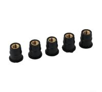 Kit Fijación Parabrisas M5 con Llave Kit Fijación Parabrisas | M5x15mm estándar, apto , sin instrucciones, plástico reforzado, arandelas incluidas