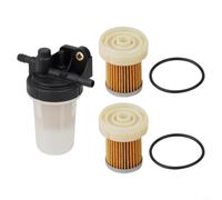 Kit Filtro Combustible con Separador de Agua para Kubota L | Taza transparente, para nivel combustible, para fácil mantenimiento, incluye manifold, compatible B-Series