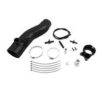 Kit Filtro De Admisión Aire Rendimiento Para 2015-2019 Para Subaru FA20 Para WRX 2.0L H4 Manguera De Silicona De Entrada De Turbocompresor(Bk hose flang)