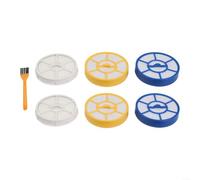 Kit Filtro HEPA para Kärcher VC3 para accesorios 11 Piezas Kit | Espuma densa protege el motor de para polvo y ; prolonga la vida para útil del aspirador