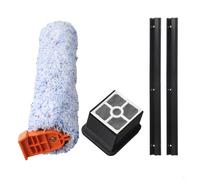 Kit Filtro para mopa para ilife para w90 con Raspador Kit Filtro | Incluye filtro, cepillo, para mopa microfibra y raspador goma, compatible para ilife para w90, profunda