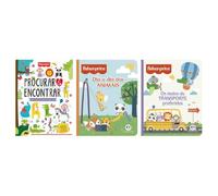 Kit Fisher-Price + Fisher-Price - O dia + Fisher-Price - Os meios