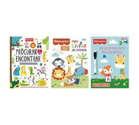 Kit Fisher-Price - Procurar + Fisher-Price - Meu livrão + Fisher-Price - Br