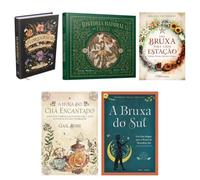 Kit FLORIOGRAFIA + História Natural + Uma Bruxa + Hora do Chá + 1 livros