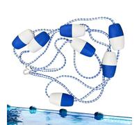 Kit flotante de cuerda flotante y flotante para piscinas - Línea de seguridad multiusos | Entrenamiento en interiores Carreras, Divisor de piscina pública en casa, cuerda de rescate de agua de