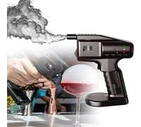 Kit For Hacer Burbujas De Cóctel, Humo De Burbujas Con Sabor A Barman Casero, Pistola De Fumar Con Carga USB For Bebidas De Cóctel, Whisky, Carne, Pizza Y Cocina De Alimentos