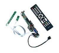 Kit For Pantalla De Portátil B133XW01 V0/V1 B133XW02 V0/V1, TV Analógica, HDMI+VGA+AV+USB, 13,3", 1366x768, Placa Controladora LVDS De 40 Pines, Accesorios For Portátiles(For B133XW01 V.1)