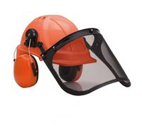 Kit Forestal Casco Auricular Y Visera De Protección Lógica PW98