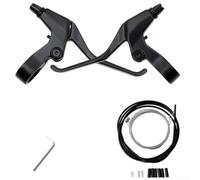 Kit Freno Disco Mecánico Cable para acero Inoxidable Kit Freno | Ergonómico 4 , reduce fatiga mano, para agarre cómodo, ideal largas distancias, ciclismo MTB(black)