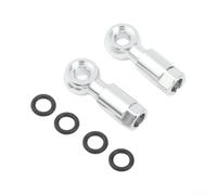 Kit Freno Hidráulico Bici 28mm Aleación Aluminio para magura | Conecta caliper y manguera, sellado seguro, incluye tuercas, insertos, anillas goma, para fácil instalación