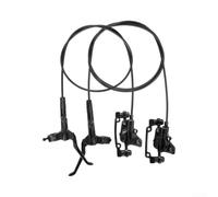 Kit Freno Hidráulico Disco Aluminio MTB Negro | Aluminio anodizado, hidráulico , para compacto negro, ideal MTB y plegables(1)