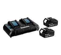 Kit Fuente Alimentacion 6.0Ah Bl1860Bx2 + Dc18Rd