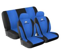 Kit Fundas Funda Cojines Universales Daisy Negro Azul Simoni Racing CSR/DA-B