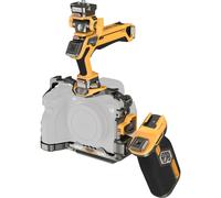 Kit gabbia a sgancio rapido SmallRig 5518 "HawkLock" per Sony Alpha 7R V / Alpha 7 IV / Alpha 7S III (Advanced Edition) "BumbleBee Edition"