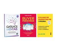Kit Gatilhos Mentais + Buyer Personas + O plano de marketing de 1 página