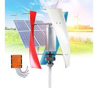 Kit generador de turbina eólica con Controlador de Carga, Equipo productor de Electricidad Vertical, Kit generador de turbina eólica Vertical de 18000 W para el hogar y la Empresa, Molino de