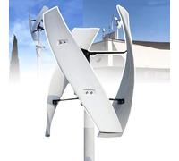 Kit generador de turbina eólica con Controlador de Carga, Equipo productor de Electricidad Vertical, Kit generador de turbina eólica de Alta e 6000W-15000W para Uso doméstico, ej