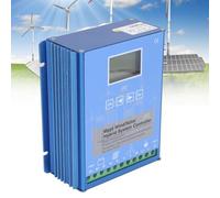 Kit generador de turbina eólica con Controlador de Carga, generador de turbina Vertical, Controlador de Carga MPPT para Sistemas híbridos eólicos y solares - Controlador de Refuerzo para tur