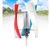 Kit generador de turbina eólica con Controlador de Carga, generador de turbina Vertical, Kit generador de turbina eólica Vertical: turbina eólica silenciosa de Eje Vertical con Sistemas de c
