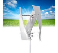 Kit generador de turbina eólica con Controlador de Carga, generador de turbina Vertical, Kit generador de turbina eólica Vertical: turbina eólica silenciosa de Eje Vertical con Sistemas de c