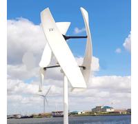 Kit generador de turbina eólica con Controlador de Carga, turbinas Verticales, generador de energía eléctrica, Equipo de energía eléctrica, turbina eólica Vertical pequeña de 100-600 W, Gene