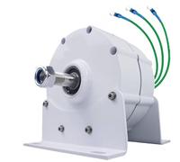 Kit generador de turbina eólica, Controlador de Carga, turbinas Verticales, generador de energía eléctrica, generador de imán Permanente, alternador de CA trifásico de Baja Velocidad para tu