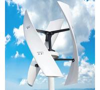 Kit generador de turbina eólica Horizontal de CA con Controlador de Carga, generador de turbina eólica de Eje Vertical de 20000 W - Kit de energía eólica trifásica de CA de bajo Ruido de 12